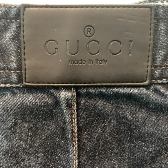 Vintage Gucci Jean Skirt - Picture 9 of 11